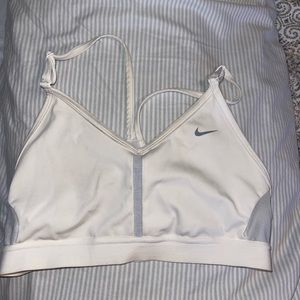 Nike white Bra